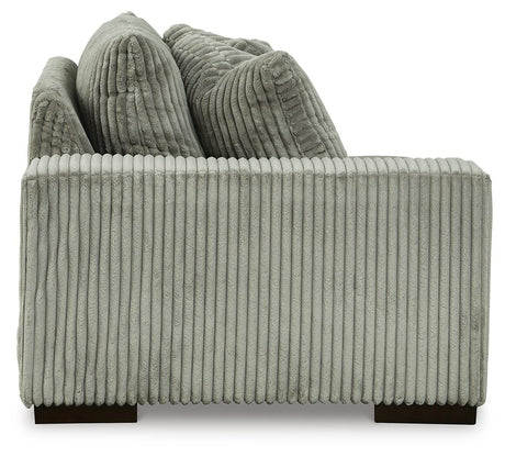 Lindyn Fog Left-Arm Facing Corner Chair from Ashley Furniture - Luna Furniture