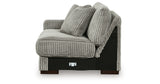 Lindyn Fog 5-Piece Sectional with Ottoman from Ashley Furniture - Luna Furniture