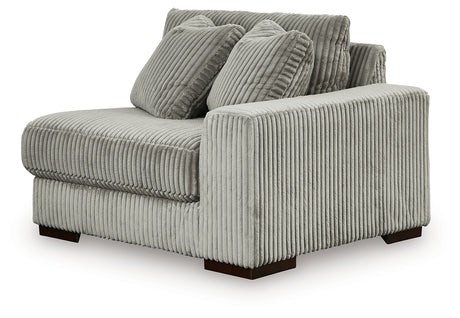 Lindyn Fog 5-Piece Sectional with Ottoman from Ashley Furniture - Luna Furniture