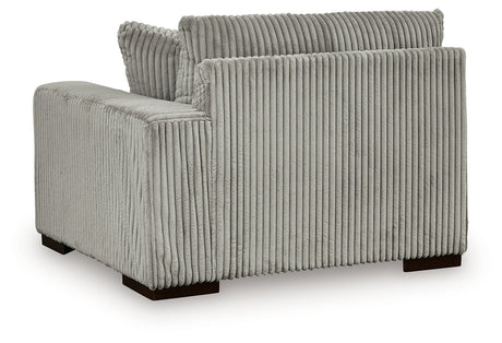 Lindyn Fog 5-Piece Sectional with Ottoman from Ashley Furniture - Luna Furniture