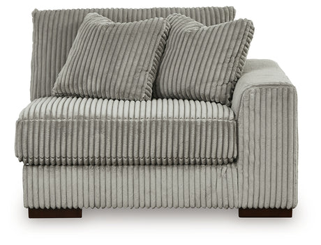 Lindyn Fog 5-Piece Sectional with Ottoman from Ashley Furniture - Luna Furniture