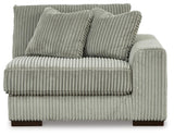 Lindyn Fog 5-Piece Sectional with Ottoman from Ashley Furniture - Luna Furniture