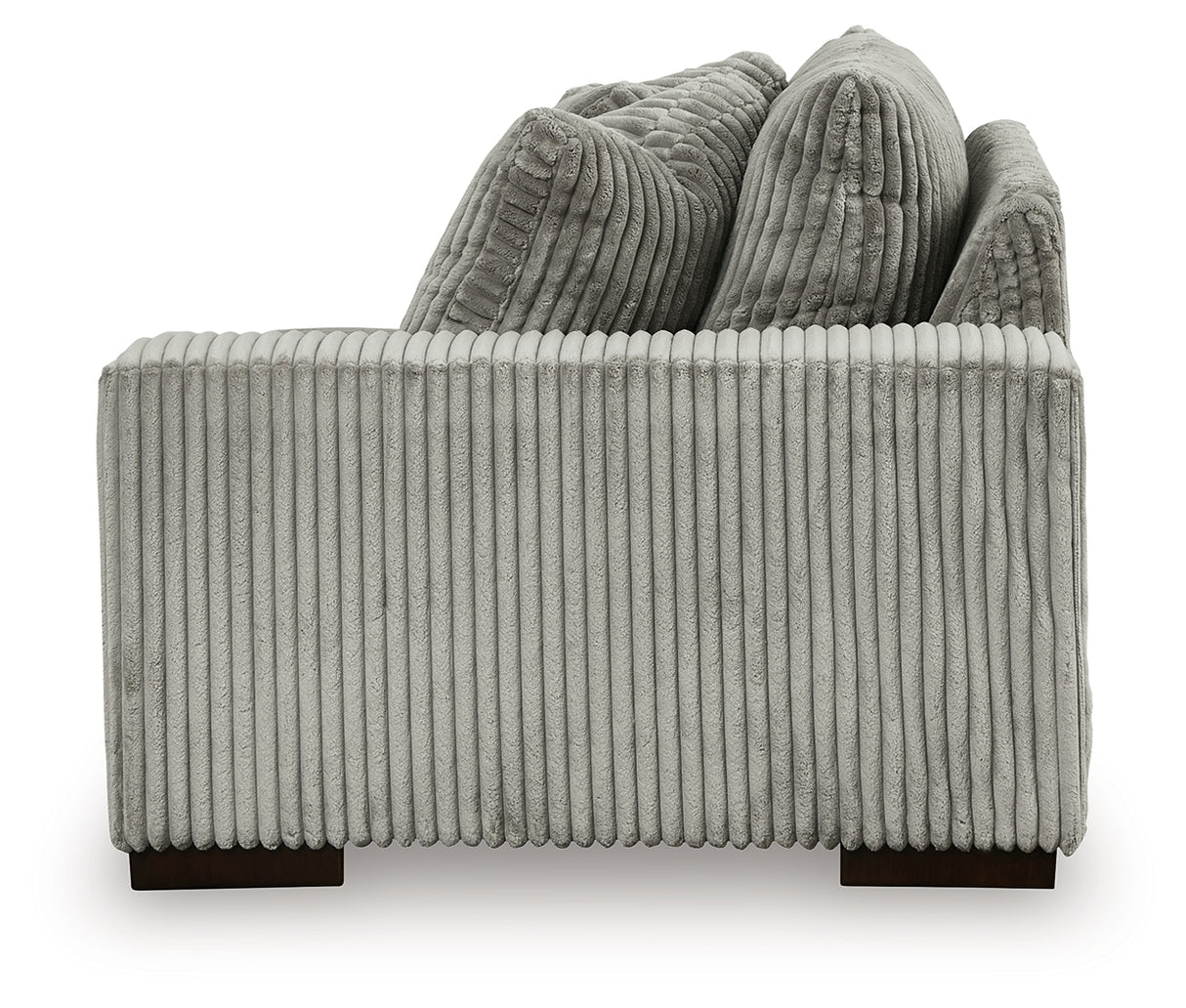 Lindyn Fog 5-Piece Sectional with Ottoman from Ashley - Luna Furniture