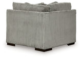 Lindyn Fog 5-Piece Sectional with Ottoman from Ashley - Luna Furniture