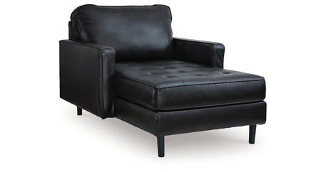Bryceview Onyx Chaise from Ashley - Luna Furniture