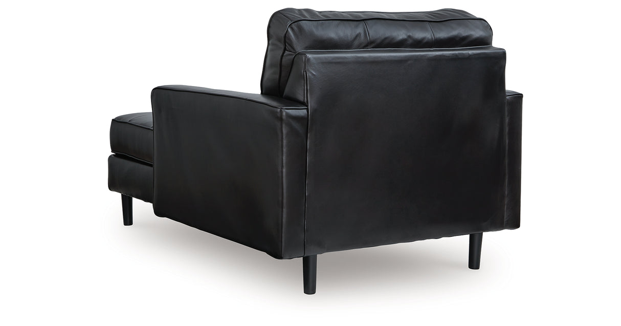Bryceview Onyx Chaise from Ashley - Luna Furniture