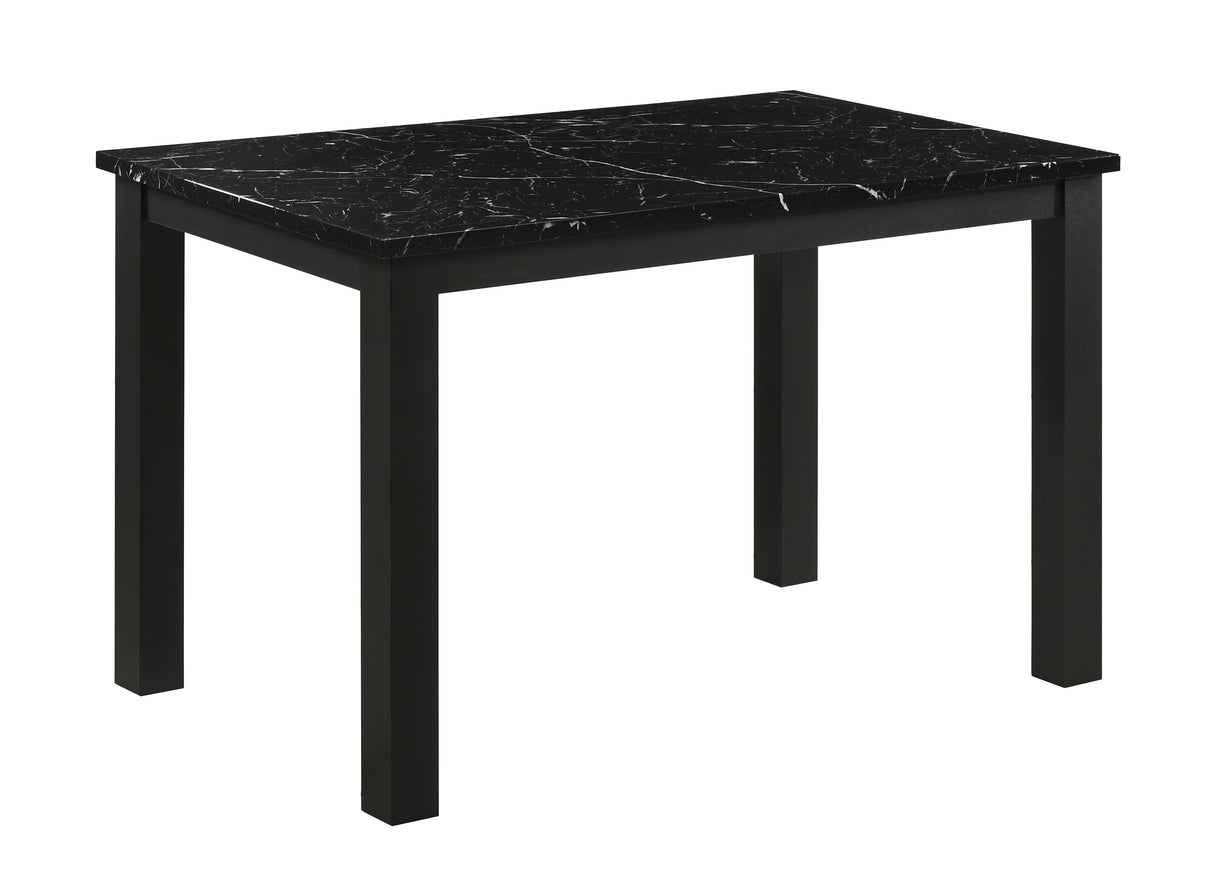 Resia Black Dining Table from Crown Mark - Luna Furniture