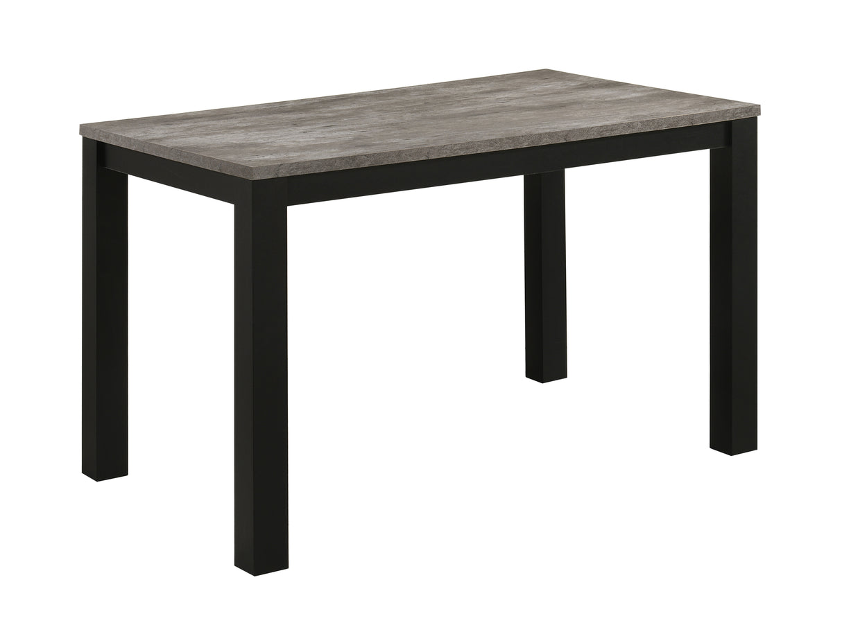 Resia Concrete Gray Dining Table from Crown Mark - Luna Furniture