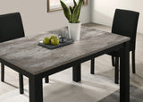 Resia Concrete Gray Dining Table from Crown Mark - Luna Furniture