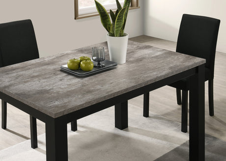 Resia Concrete Gray Dining Table from Crown Mark - Luna Furniture