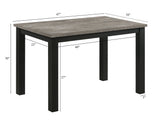 Resia Concrete Gray Dining Table from Crown Mark - Luna Furniture