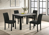 Resia Concrete Gray Dining Table from Crown Mark - Luna Furniture