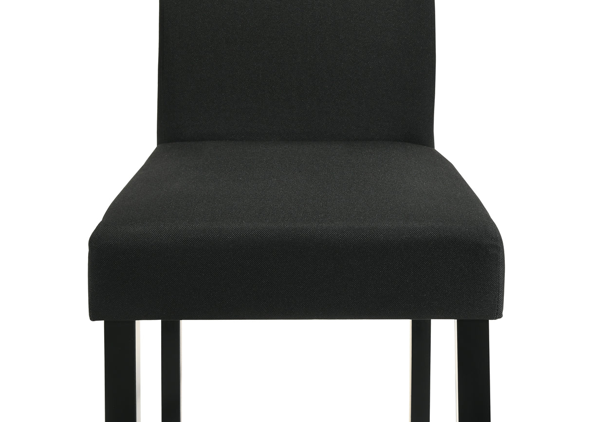 Resia Black Dining Chair, Set of 2