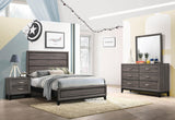 Watson Gray Oak 4-Piece Full Panel Bedroom Set from Coaster - Luna Furniture