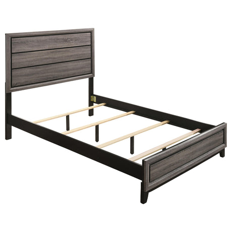 Watson Gray Oak 4-Piece Full Panel Bedroom Set from Coaster - Luna Furniture