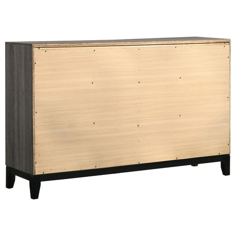 Watson Gray Oak 5-Piece Twin Panel Bedroom Set from Coaster - Luna Furniture