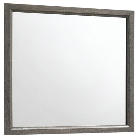 Watson Gray Oak Mirror (Mirror Only) from Coaster - Luna Furniture