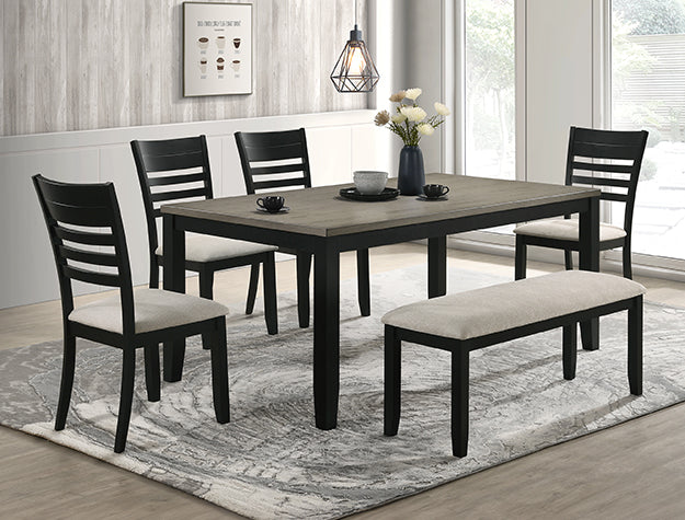 Folio Black Dining Table from Crown Mark - Luna Furniture