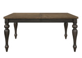 Hilara Espresso/Brown Extendable Dining Table
