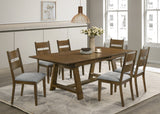 Everly Brown Dining Set from Crown Mark - Luna Furniture