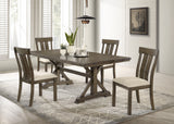 Lloyd Brown/Oat Side Chair, Set of 2
