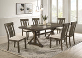 Lloyd Brown/Oat Side Chair, Set of 2