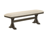 Lloyd Brown/Oat Dining Bench