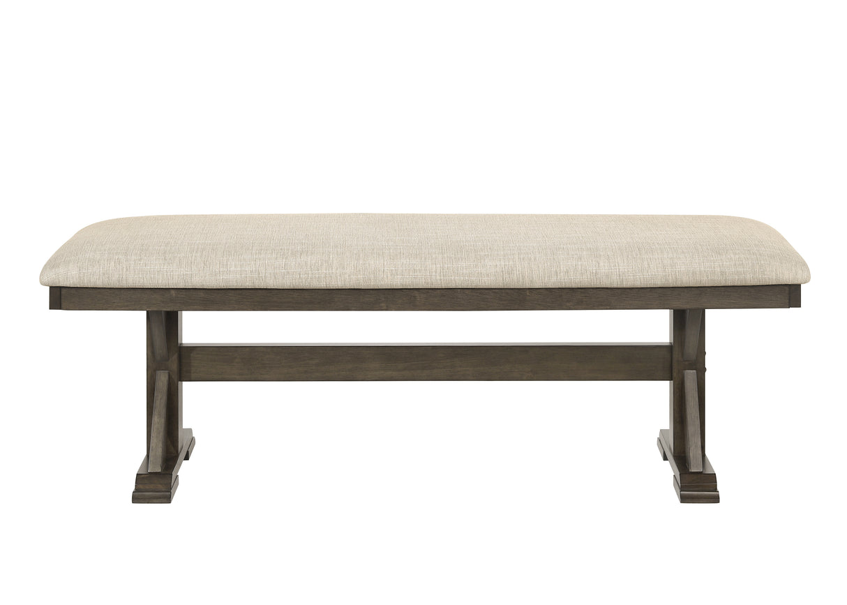 Lloyd Brown/Oat Dining Bench