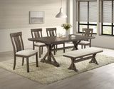 Lloyd Brown/Oat Dining Bench