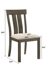 Lloyd Brown/Oat Side Chair, Set of 2
