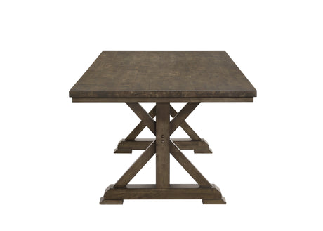 Lloyd Brown Rectangular Dining Table from Crown Mark - Luna Furniture