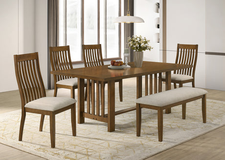 Glendale Brown Dining Table from Crown Mark - Luna Furniture