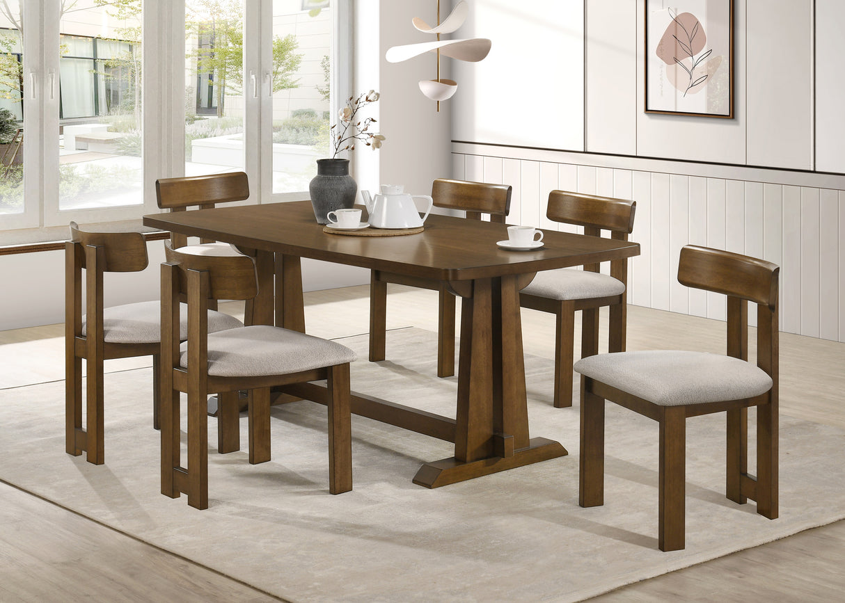Glenwick Brown Dining Table
