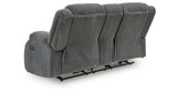 Observation Steel Power Reclining Loveseat with Console from Ashley - Luna Furniture