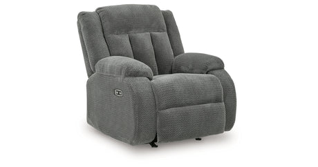 Observation Steel Power Recliner from Ashley - Luna Furniture