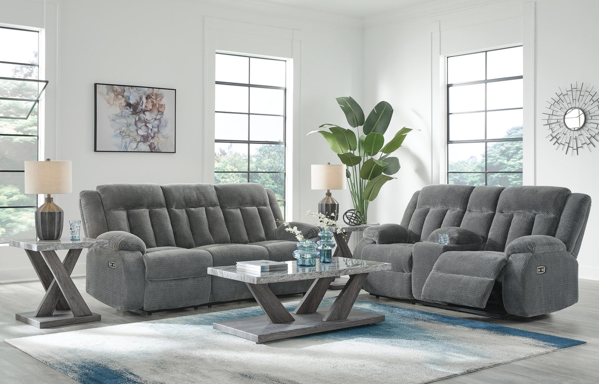 Observation Steel Power Reclining Living Room Set from Ashley - Luna Furniture