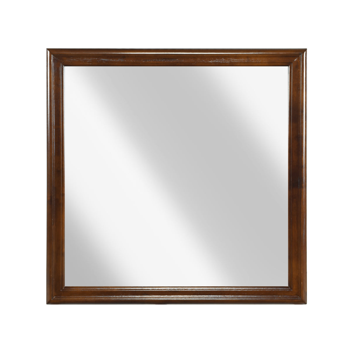 Mayville Brown Cherry Mirror (Mirror Only) from Homelegance - Luna Furniture