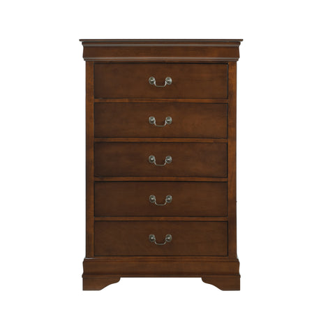 Mayville Brown Cherry Chest from Homelegance - Luna Furniture