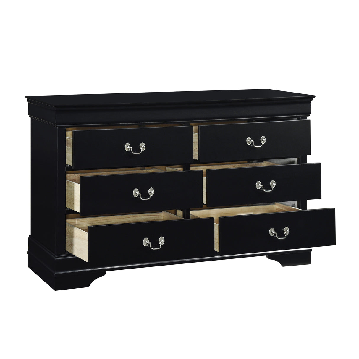 Mayville Black Full Sleigh Bed from Homelegance - Luna Furniture