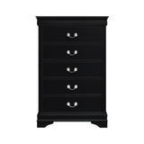Mayville Black Nightstand from Homelegance - Luna Furniture