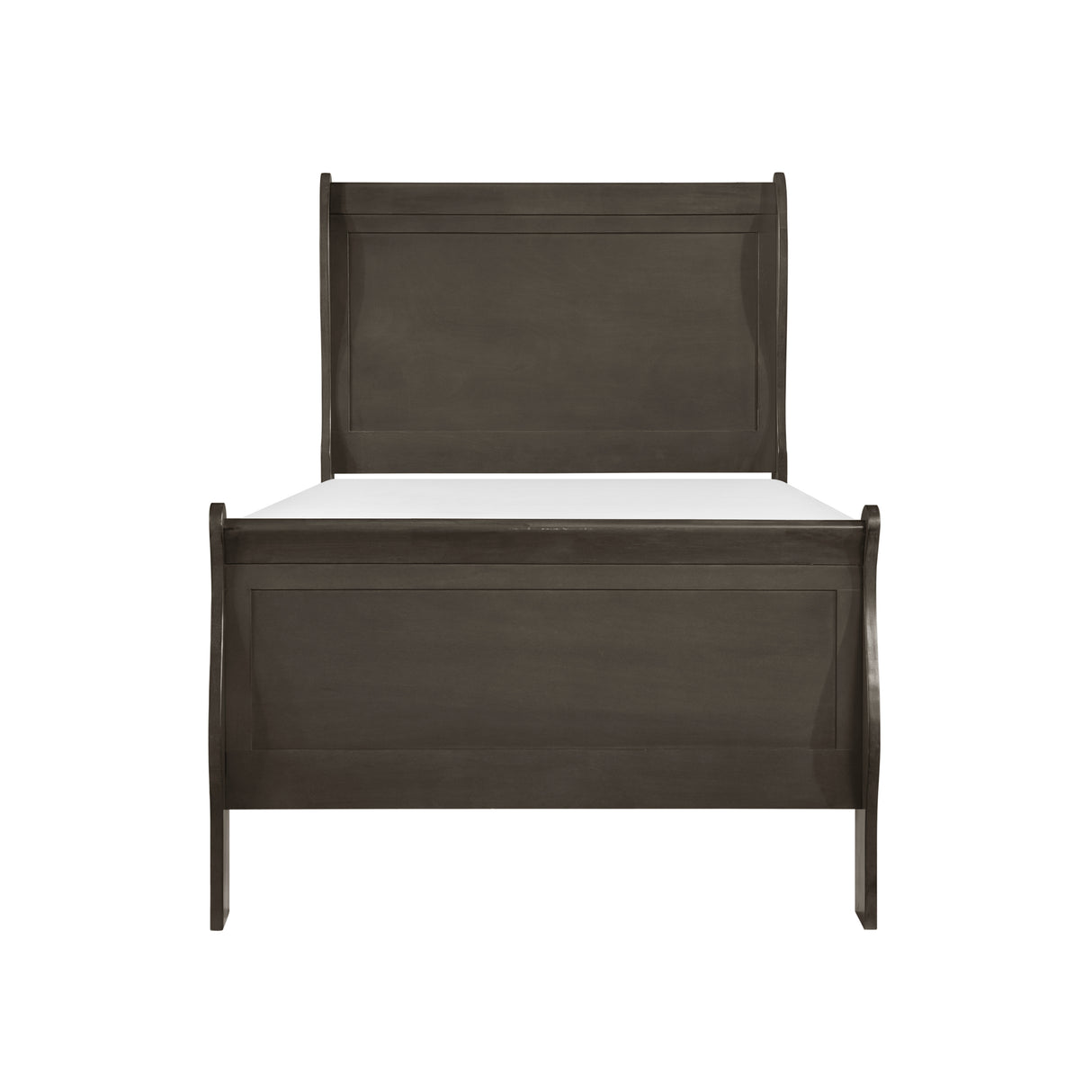 Mayville Black 5-Piece Youth Bedroom Set (Twin Bed, Nightstand, Dresser, Mirror, Chest) from Homelegance - Luna Furniture
