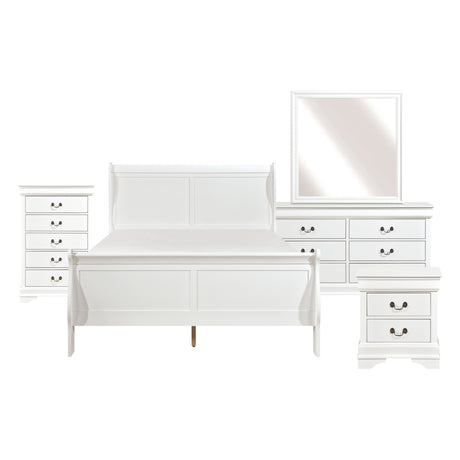 Mayville White Dresser from Homelegance - Luna Furniture