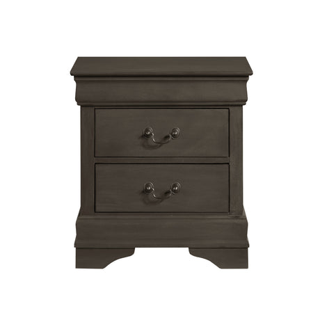 Mayville Stained Gray 5PC: 2147SG-1/2147SG-3/2147SG-4/214 from Homelegance - Luna Furniture