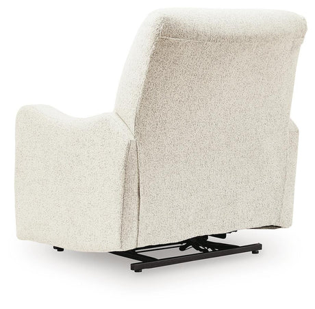 Cleo Pier Chai Power AutoGlide Recliner from Ashley - Luna Furniture