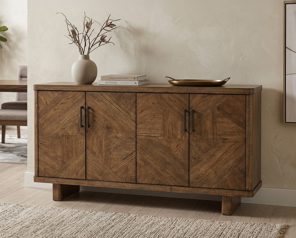 Broadmoor Brown Sideboard from Crown Mark - Luna Furniture