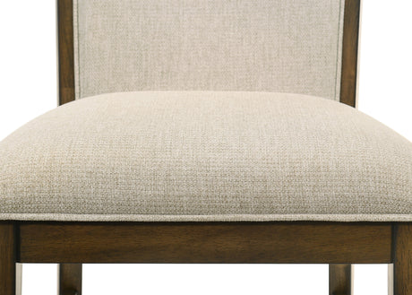 Broadmoor Brown Side Chair, Set of 2 from Crown Mark - Luna Furniture