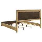 Hyland Natural 4-Piece Eastern King Bedroom Set from Coaster - Luna Furniture