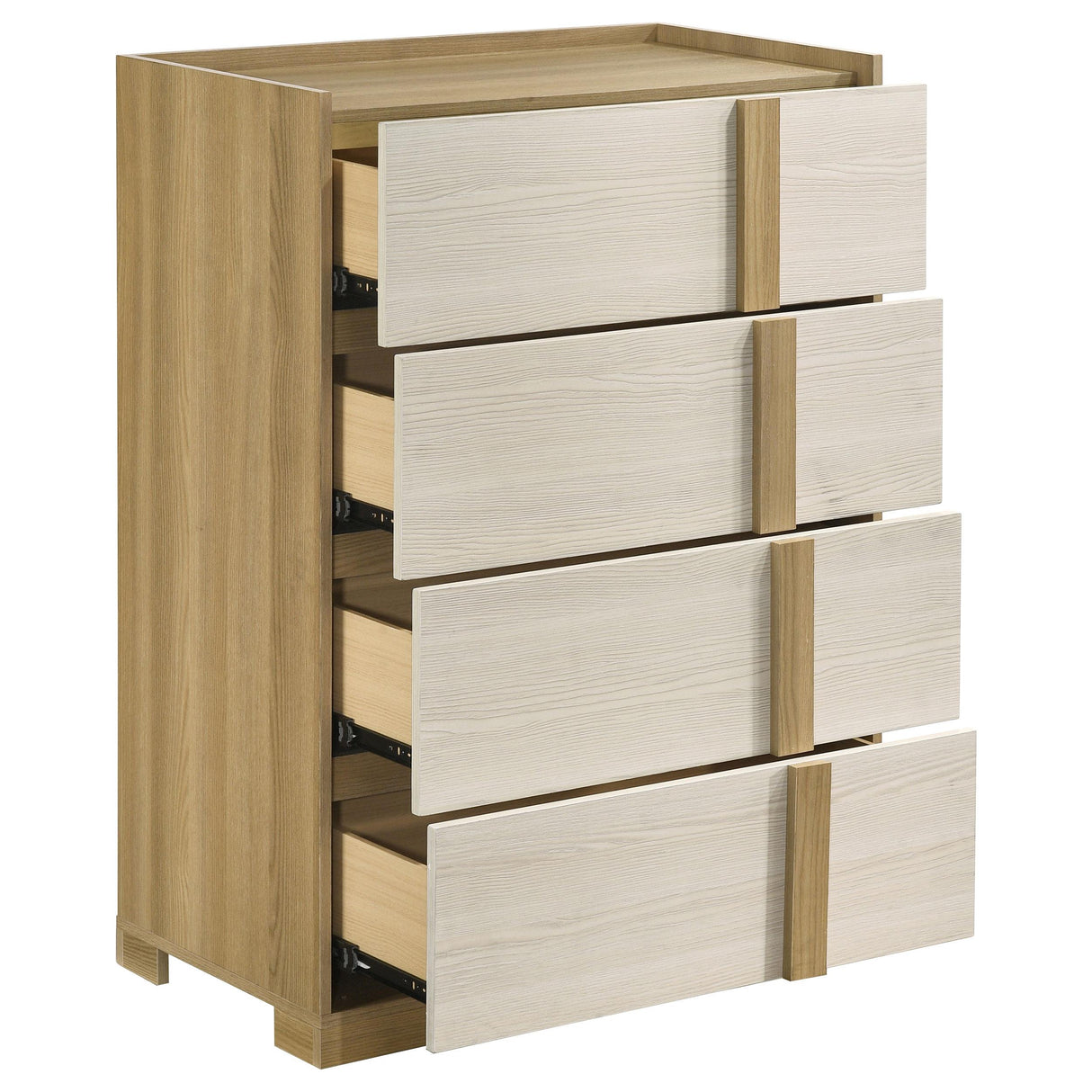 Hyland Natural 4-Drawer Chest from Coaster - Luna Furniture