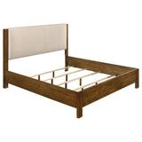 Adderley Warm Brown/Beige 4-Piece Eastern King Bedroom Set from Coaster - Luna Furniture