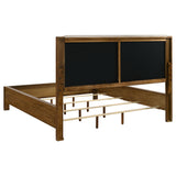 Adderley Warm Brown 5-piece California King Bedroom Set from Coaster - Luna Furniture